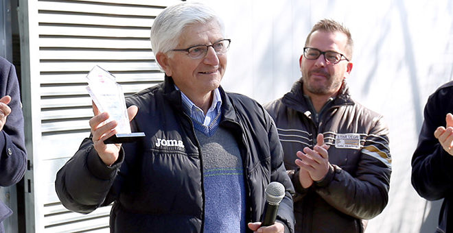 Homenaje al chestano Antonio Navarro