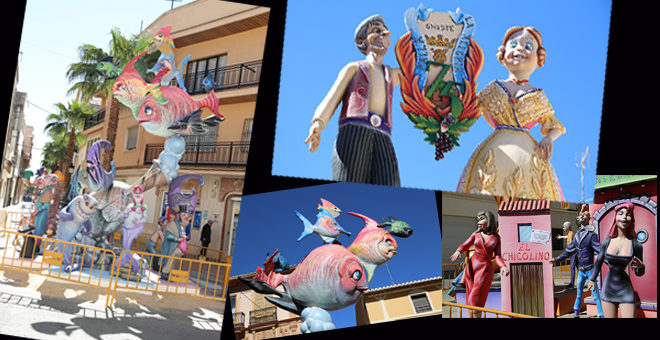 Las Fallas toman las calles Chestanas