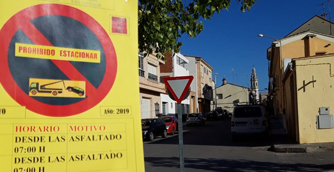 Comienza el asfaltado de nueve calles
