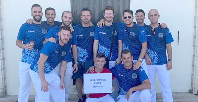 El frontenis Cheste campeón de España