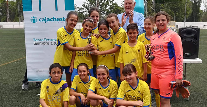 Gran ambiente en el torneo de Cajacheste