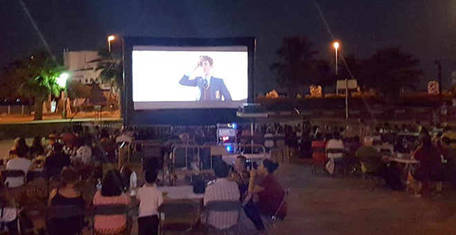 Aforo completo en las sesiones de cine de verano