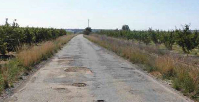 Comienzan las obras de pavimentación de la Pista del Campillo