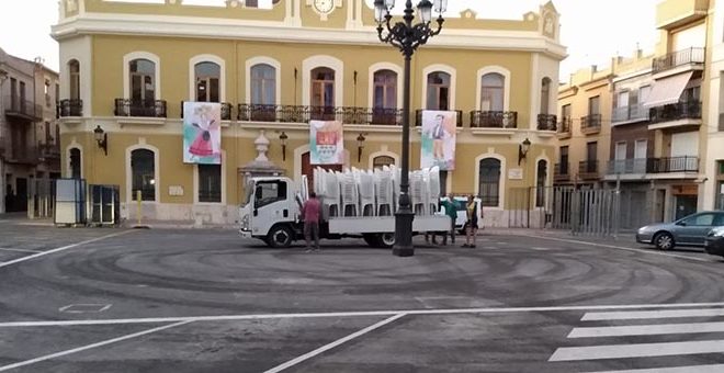 Despliegue especial de limpieza en las fiestas
