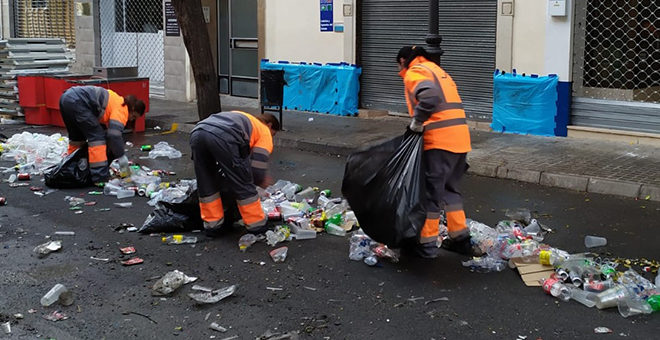 El mundial acumula más de 48.000 kilos de basura