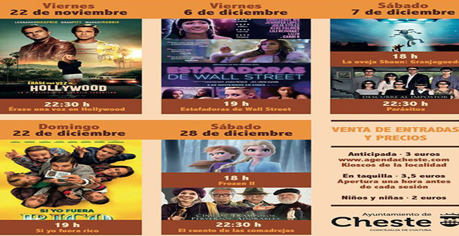 Comienzan dos meses de cine de actualidad