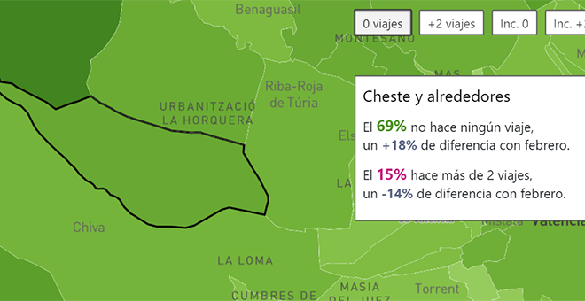 El 69% de los chestan@s cumple el confinamiento a rajatabla