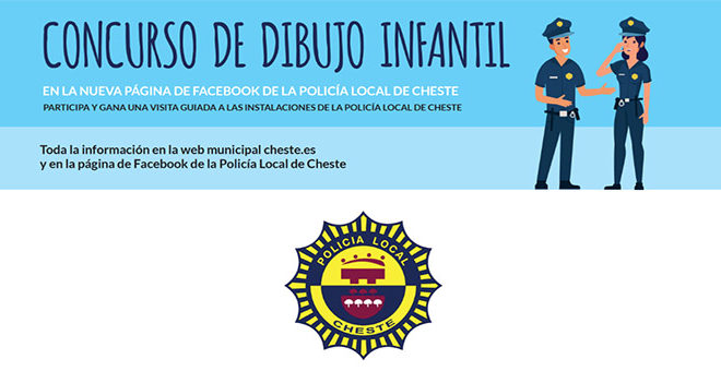 La Policía Local organiza un concurso infantil de dibujo en Facebook