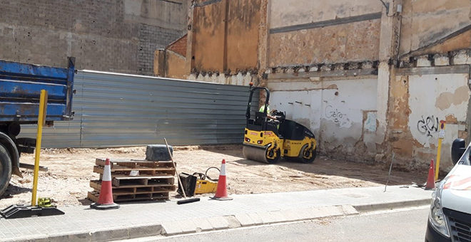 Comienza el asfaltado de varias zonas de Cheste