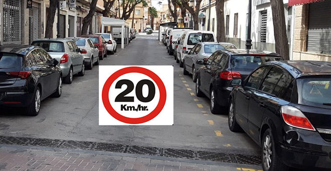 Cheste limita la velocidad a 20 km/h en algunas calles