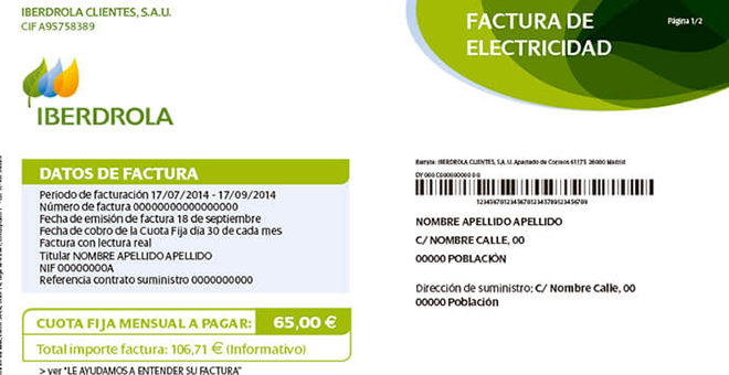 Taller online sobre la factura de la luz