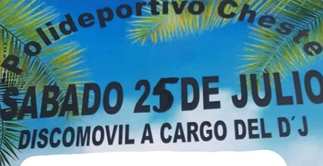 Se prohíbe una fiesta que se iba a celebrar este sábado