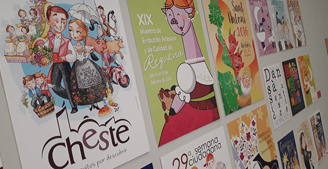 Cheste presente en la exposición “El somriure de les Falles”
