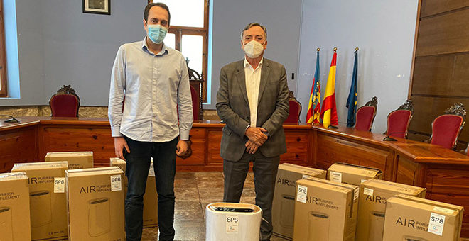 Purificadores de aire para los centros educativos