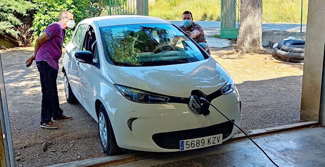 Nuevo punto de carga para vehículos eléctricos