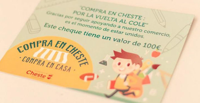 Finaliza el concurso ‘Compra en Cheste por la vuelta al cole’