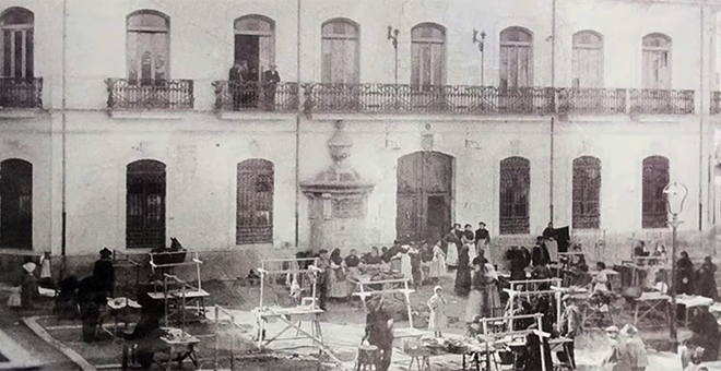 La plaza de las chestanas