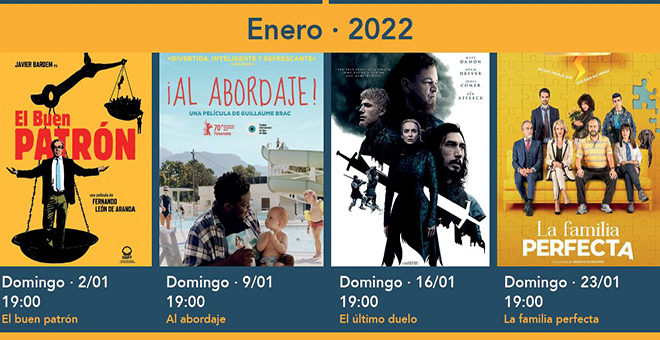 Cheste programa cine de actualidad hasta febrero