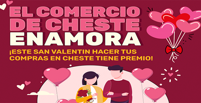 Compra en Cheste por San Valentín