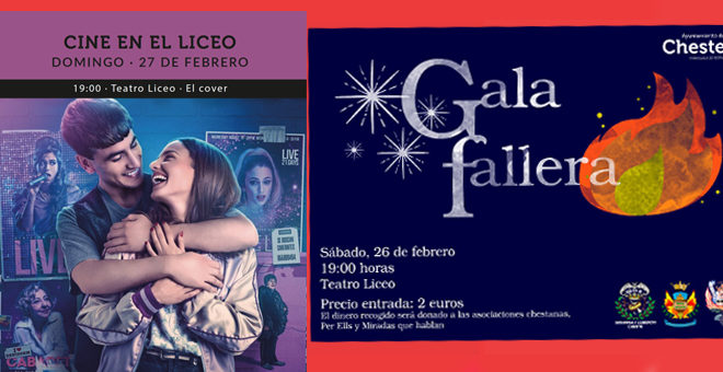 Fin de semana de fallas y cine