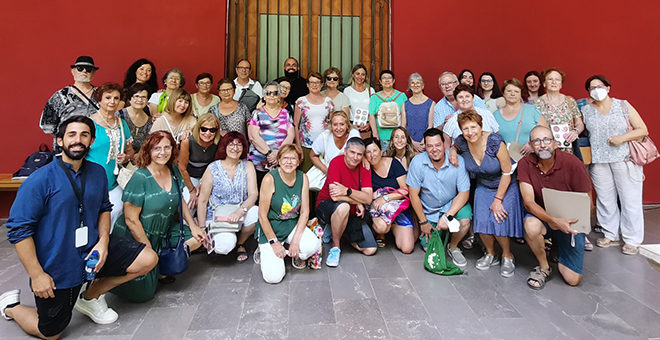 visita al Centro de Cultura Contemporánea del Carmen