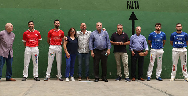 Partida de pelota de las Fiestas