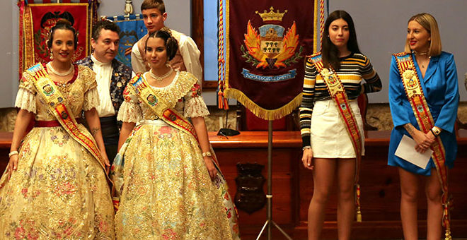 Proclamación de las representantes de la Junta Local Fallera