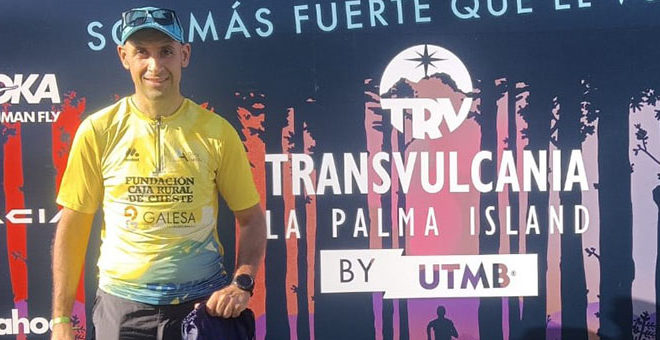 El chestano Juan Carlos García Ortiz completa la Transvulcania