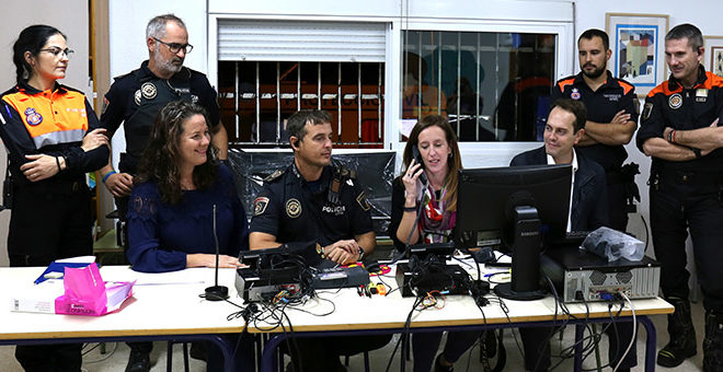 Constituido el Puesto de Mando Avanzado