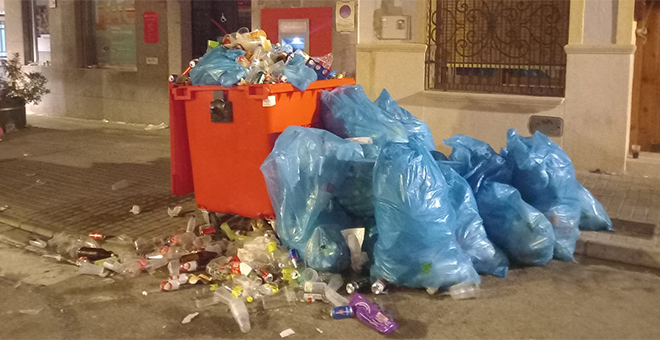 El mundial deja 30.920 kilos de basura