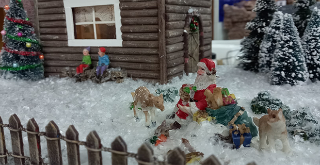 Como cada Navidad, belenes chestanos