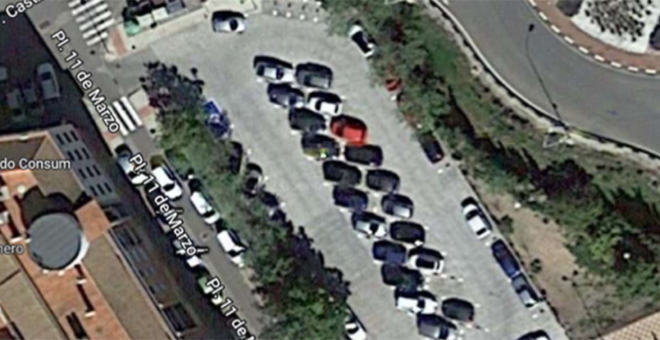 Sensorización de las plazas del aparcamiento de la plaza 11 de mayo