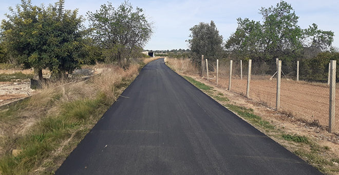 Finalizan las obras de asfaltado en la pista de El Campillo