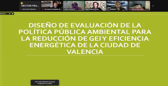 ﻿Cheste modelo de una ponencia sobre políticas públicas ambientales y eficiencia energética