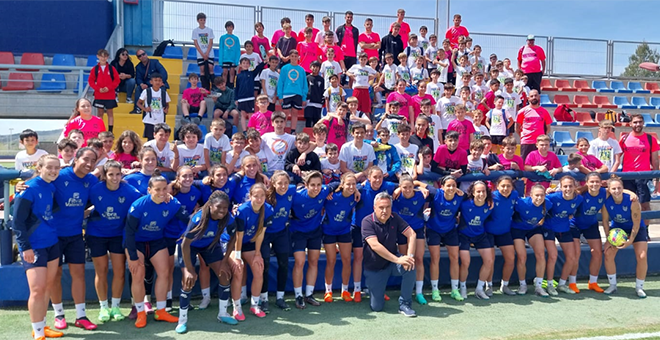 Finaliza el campus de fútbol femenino