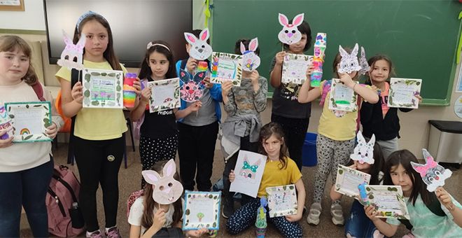 94 niñ@s participan en la Escuela de Pascua 2023