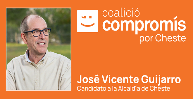 José Vicente Guijarro, candidato a la alcaldia por Compromís