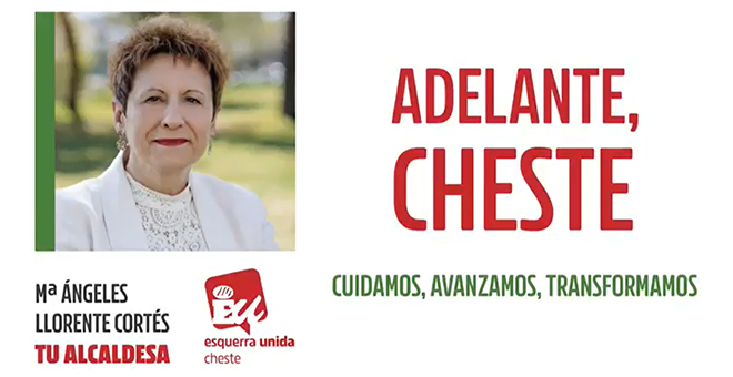 Mª Ángeles Llorente, candidata a la alcaldía