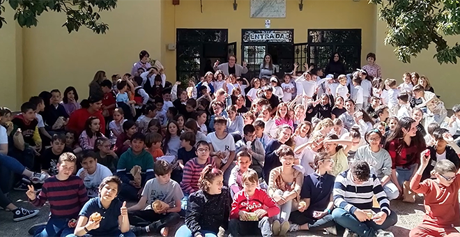El Giner de los Ríos participa en un concurso de hábitos saludables