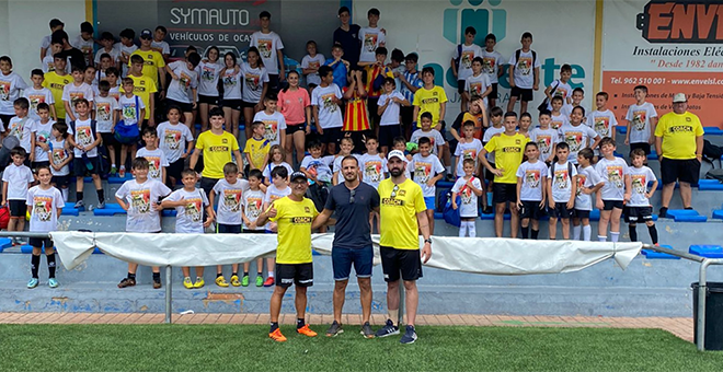 Finaliza el VII Campus de Fútbol de verano