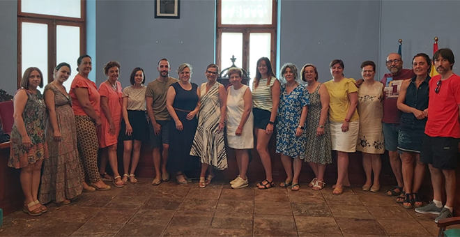 Reunión del consejo escolar municipal