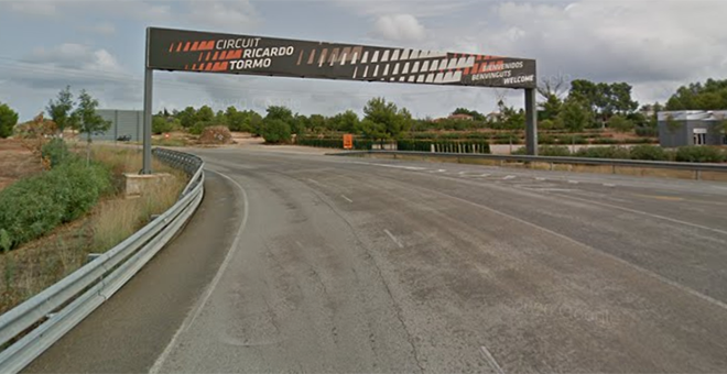 La carretera de acceso al Circuito desde la A3 estará reparada antes de la celebración del Moto GP