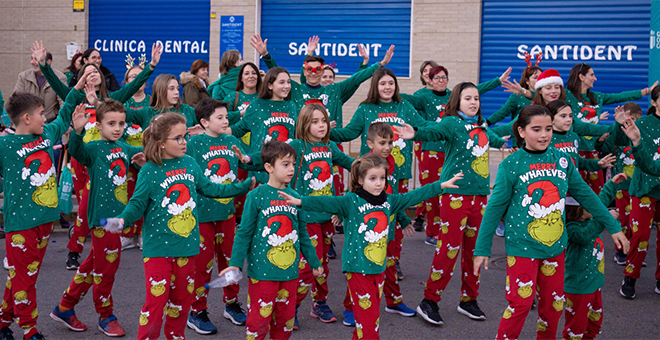 La San Silvestre llena las calles de ambiente navideño