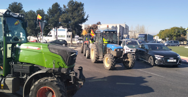 Nuevas protestas de los agricultores chestanos