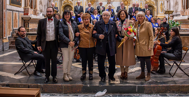 Emotivo homenaje al músico y compositor local Francisco Sánchez Rodrigo