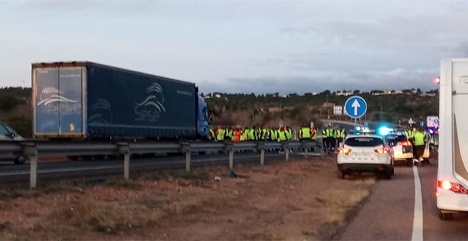 Loa agricultores chestanos mantienen sus protestas