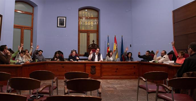 El pleno celebra una sesión extraordinaria