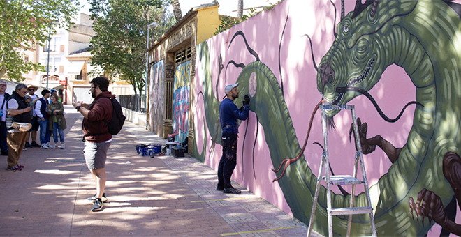La 9ª edición de Graffitea finaliza con once nuevos murales