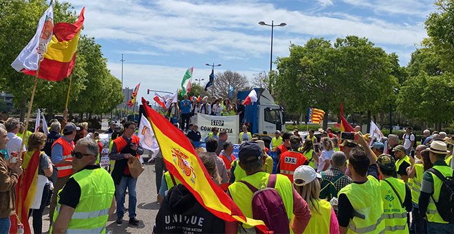 Nueva protesta de los agricultores