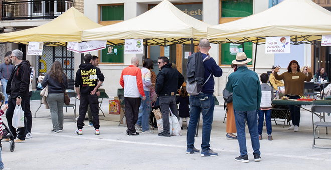 La plaza Dr cajal celebra la Feria del Libro